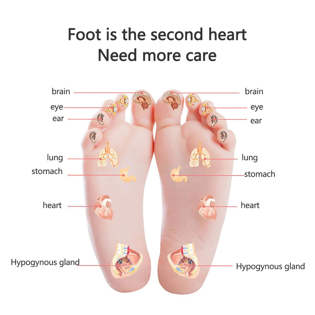 Electric EMS Foot Massager Pad – USB Rechargeable Muscle Stimulator for Relaxation & Pain Relief