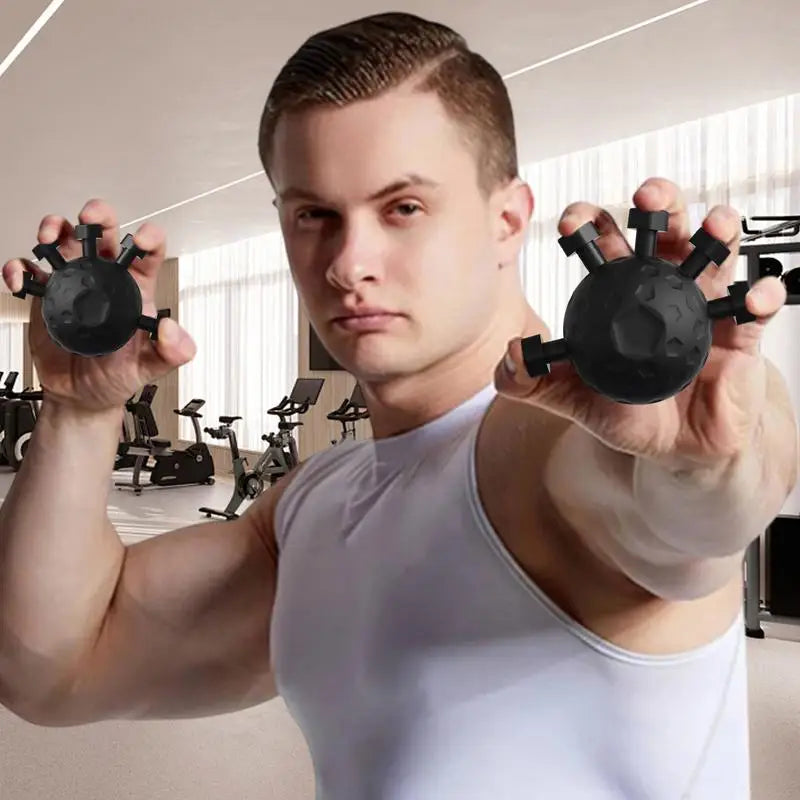 Adjustable Hand Grip Strengthener – Finger & Forearm Exerciser for Strength Training & Power Grip