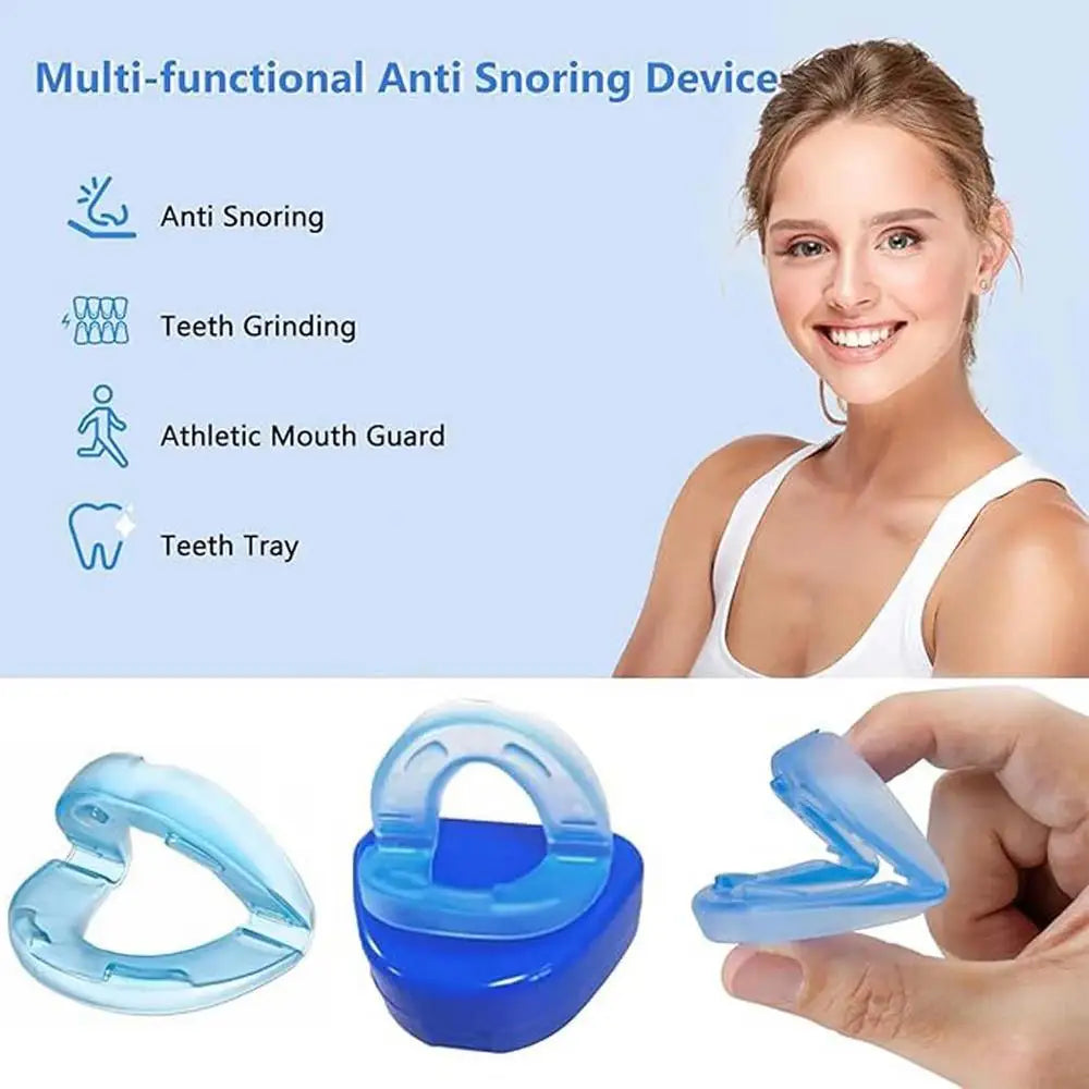 Adjustable Anti-Snoring Mouth Guard – Snoring & Bruxism Relief for Better Sleep