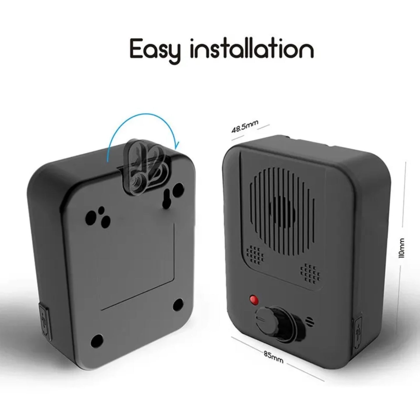 Ultrasonic Anti-Bark Device – Safe & Effective Dog Training Tool for Noise Control & Behavior Correction