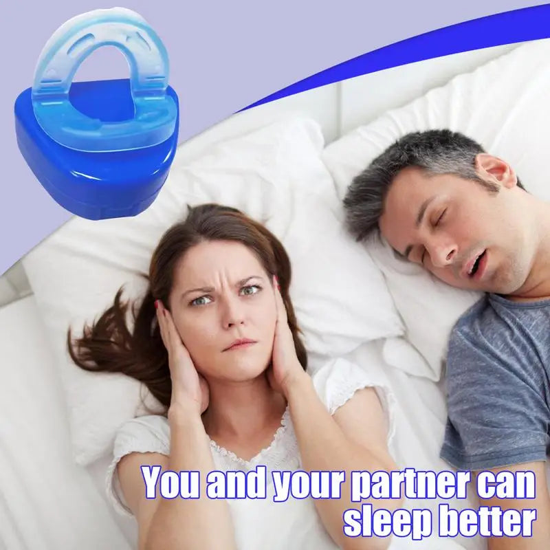 Adjustable Anti-Snoring Mouth Guard – Snoring & Bruxism Relief for Better Sleep