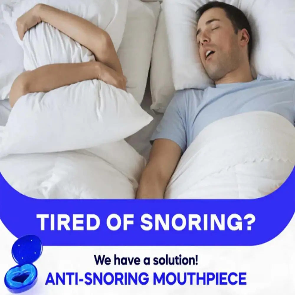 Adjustable Anti-Snoring Mouth Guard – Snoring & Bruxism Relief for Better Sleep