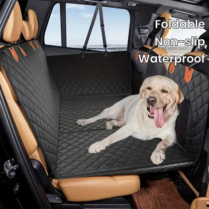 lUltimate Waterproof Dog Seat Cover – Scratch-Proof Hammock with Mesh Window & Anti-Slip Design