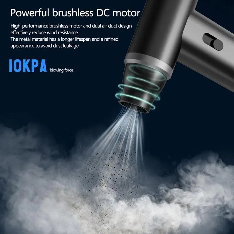 3rd Generation X3 Turbo Jet Fan – Handheld Brushless Motor, 110,000 RPM, 52m/s Wind Speed